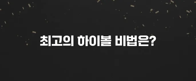 실패 없는 하이볼 만들기! 위스키 추천 BEST 5