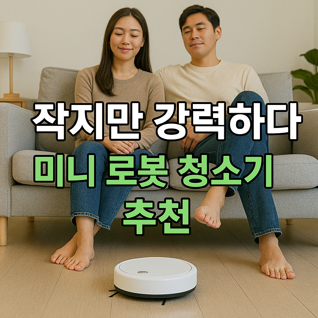 미니 로봇 청소기 추천