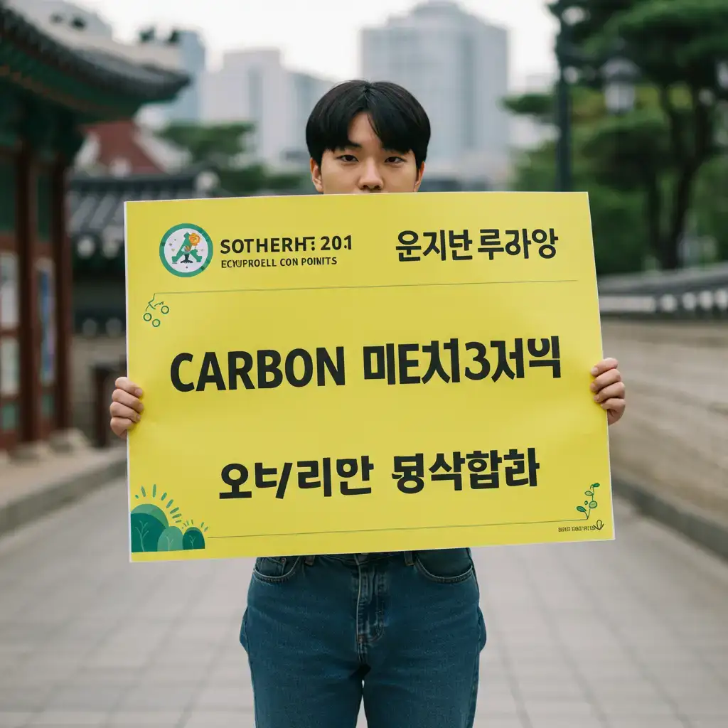 탄소중립실천포인트 적립 가능한 활동 및 기준