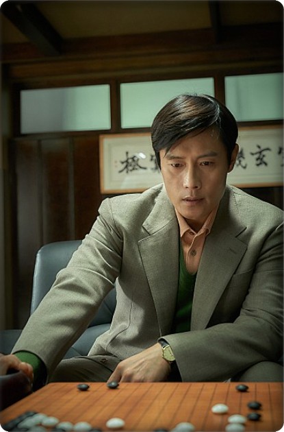 영화 승부 바둑 경기 장면