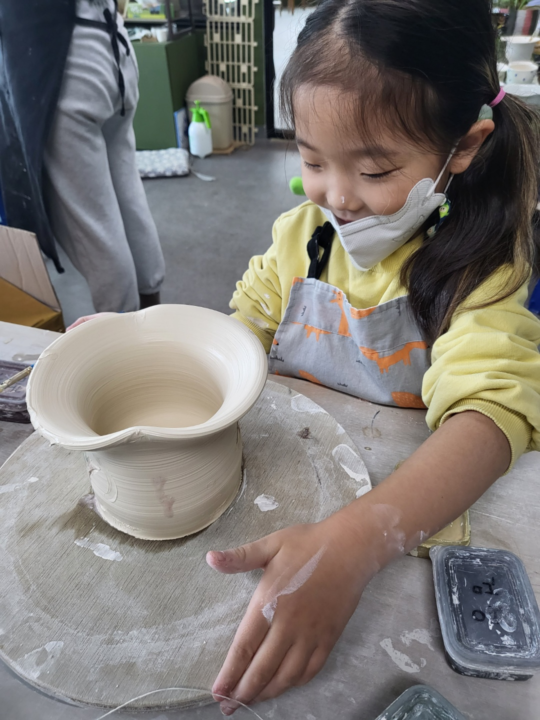 25공방(청주 도자기 공방, 물레 체험)