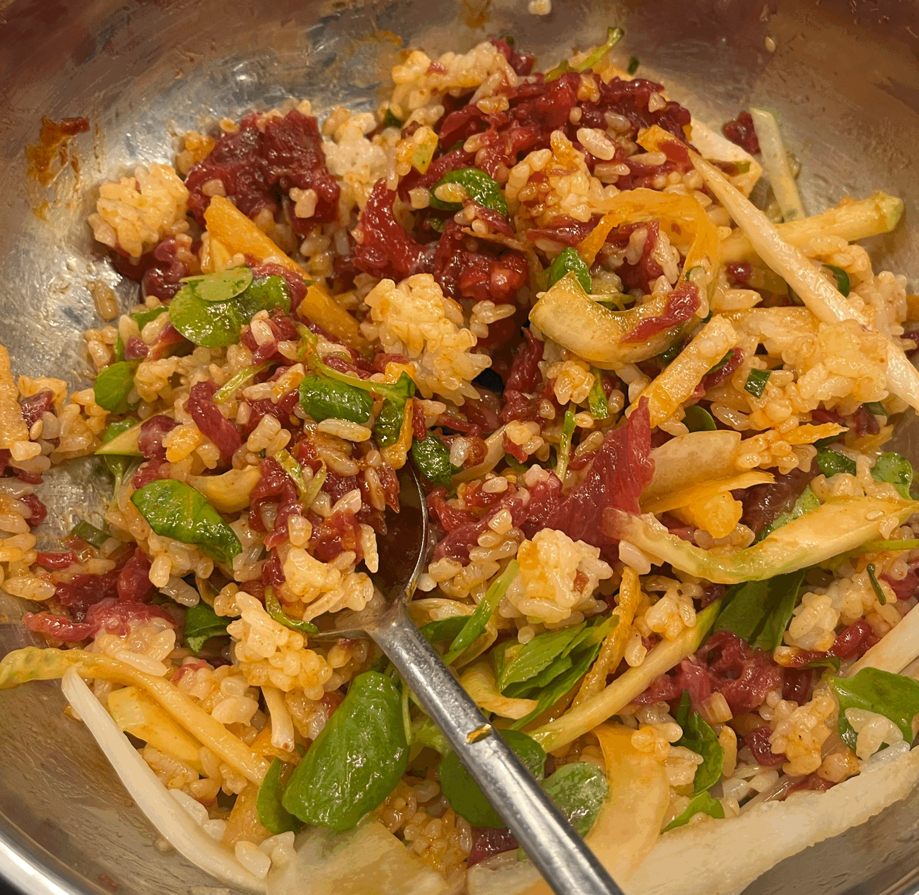 강릉-금송아지-육회-비빔밥