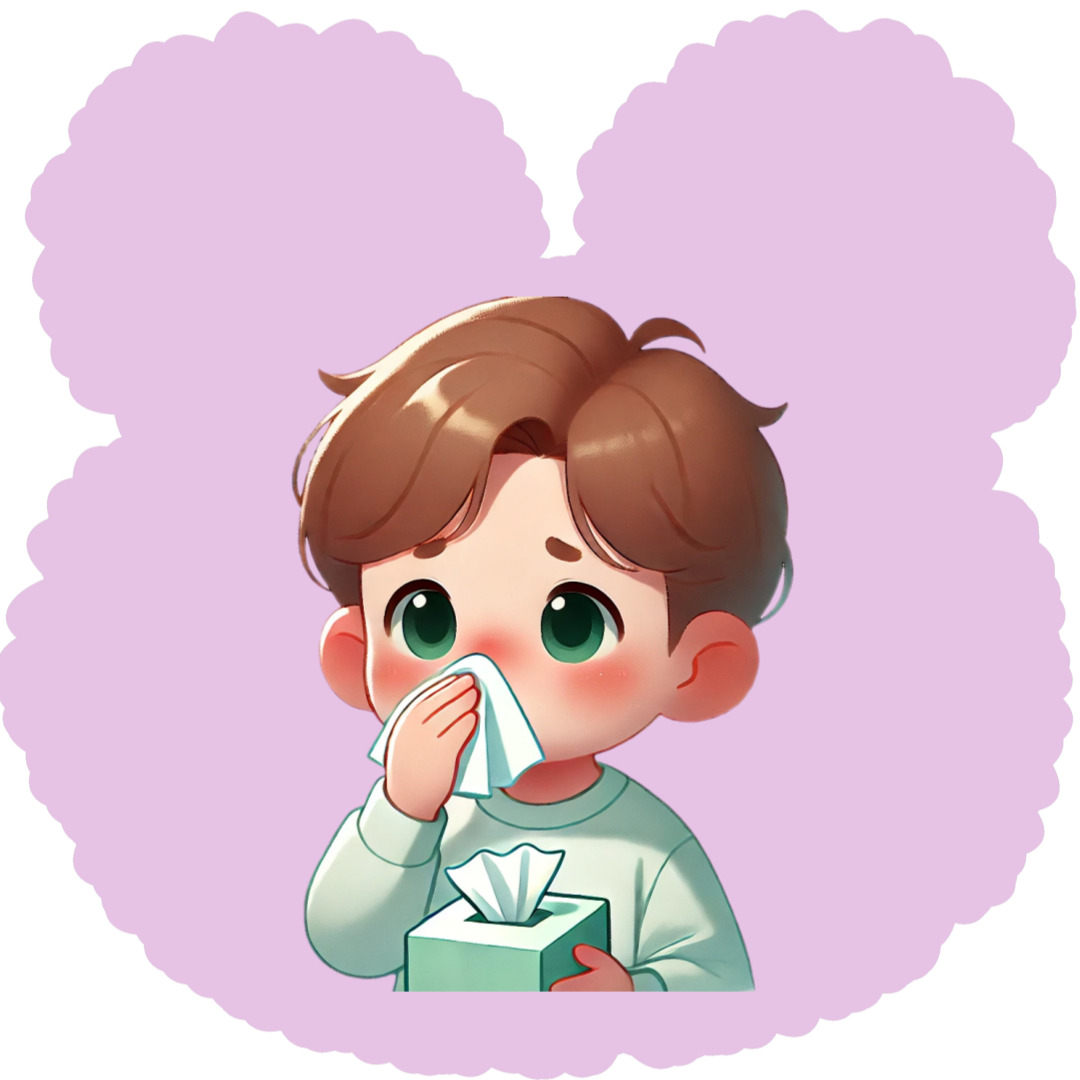 티슈를-사용하도록-지도합니다.