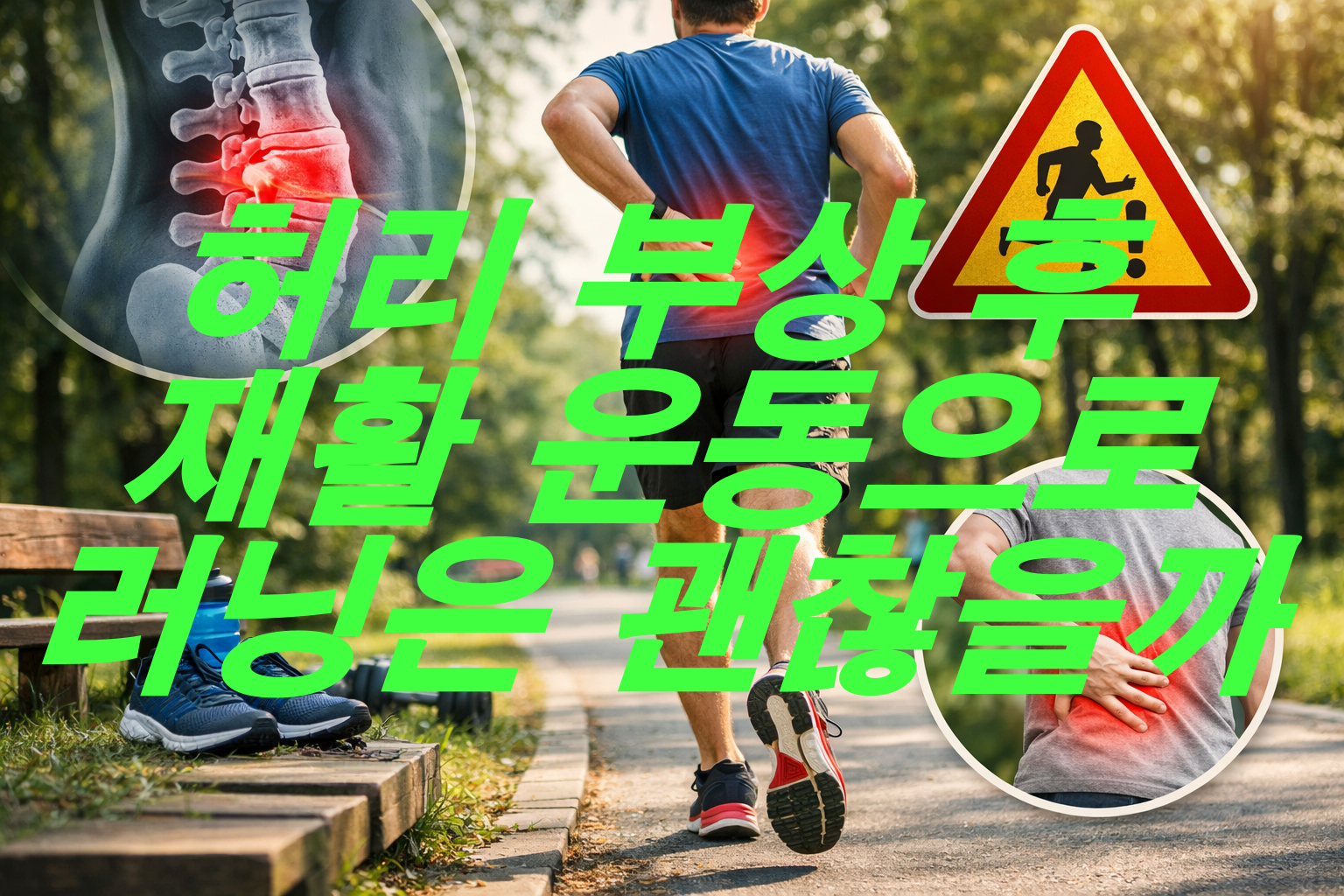 허리 부상 이 후 재활 운동으로 러닝은 괜찮을까