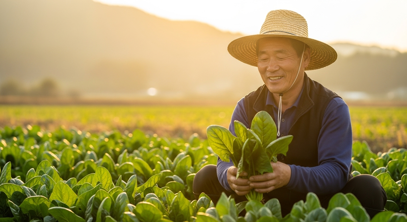 10월 제철음식 시금치