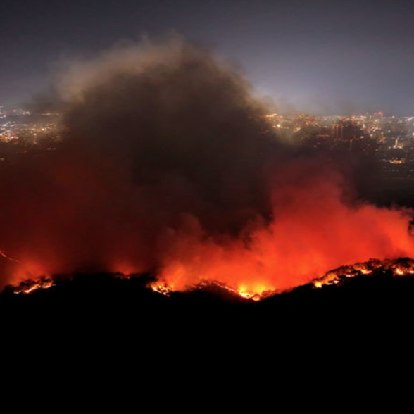 대구 산불 발생