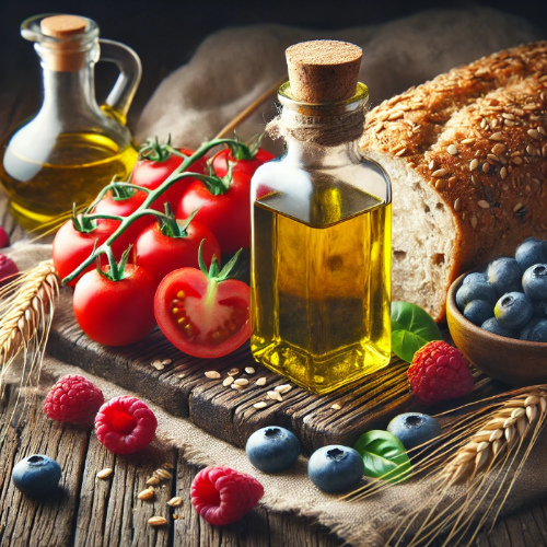 지중해 식단의 주 재료