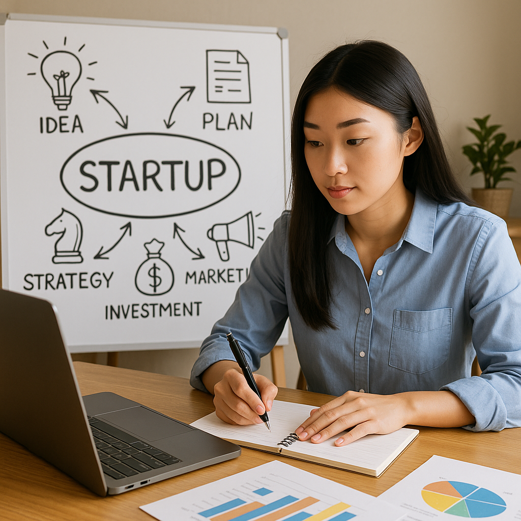 창업을계획하고준비하는모습