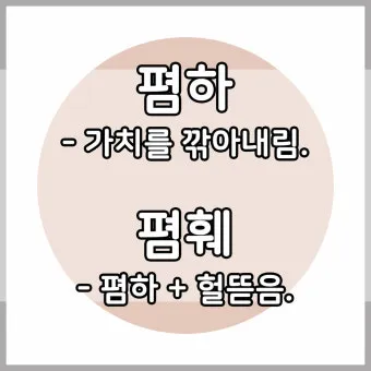 폄하 폄훼 뜻 가치 깎아내리다 헐뜯다 사용법_5