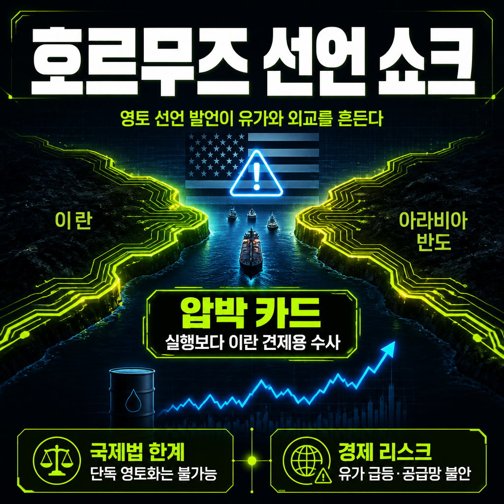 호르무즈 선언 쇼크