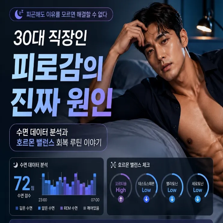 하체 운동 호르몬 변화, 멘탈과 수면 질이 달라지는 이유