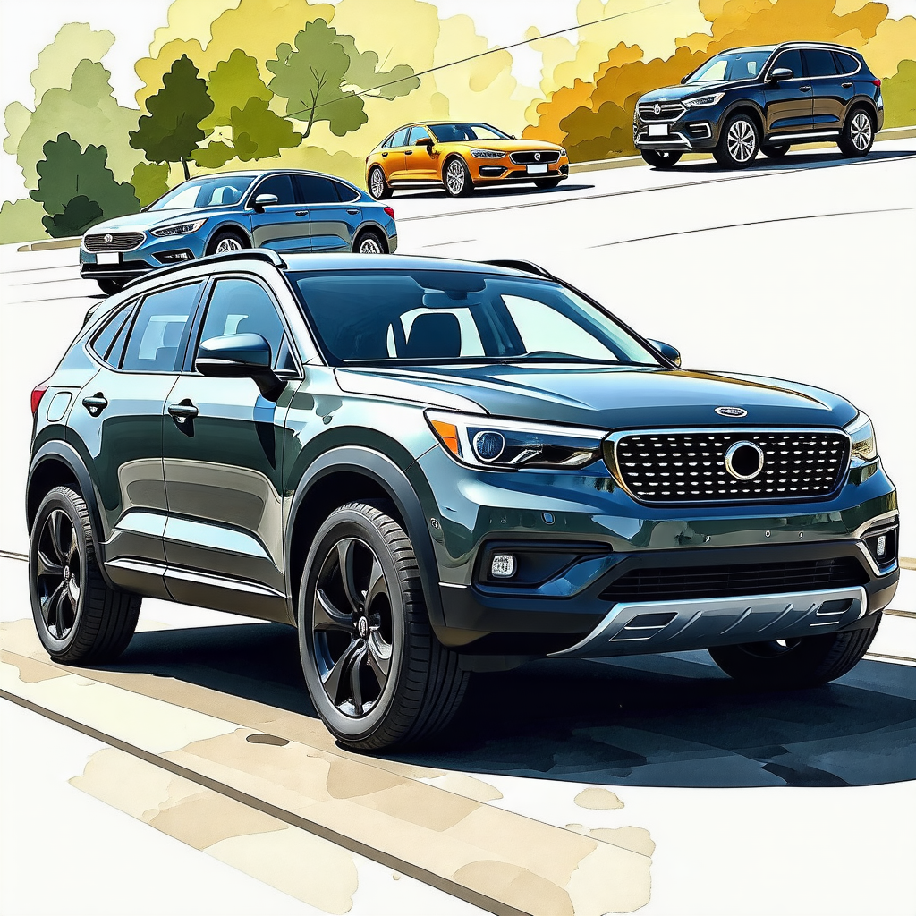 대형 SUV 이미지