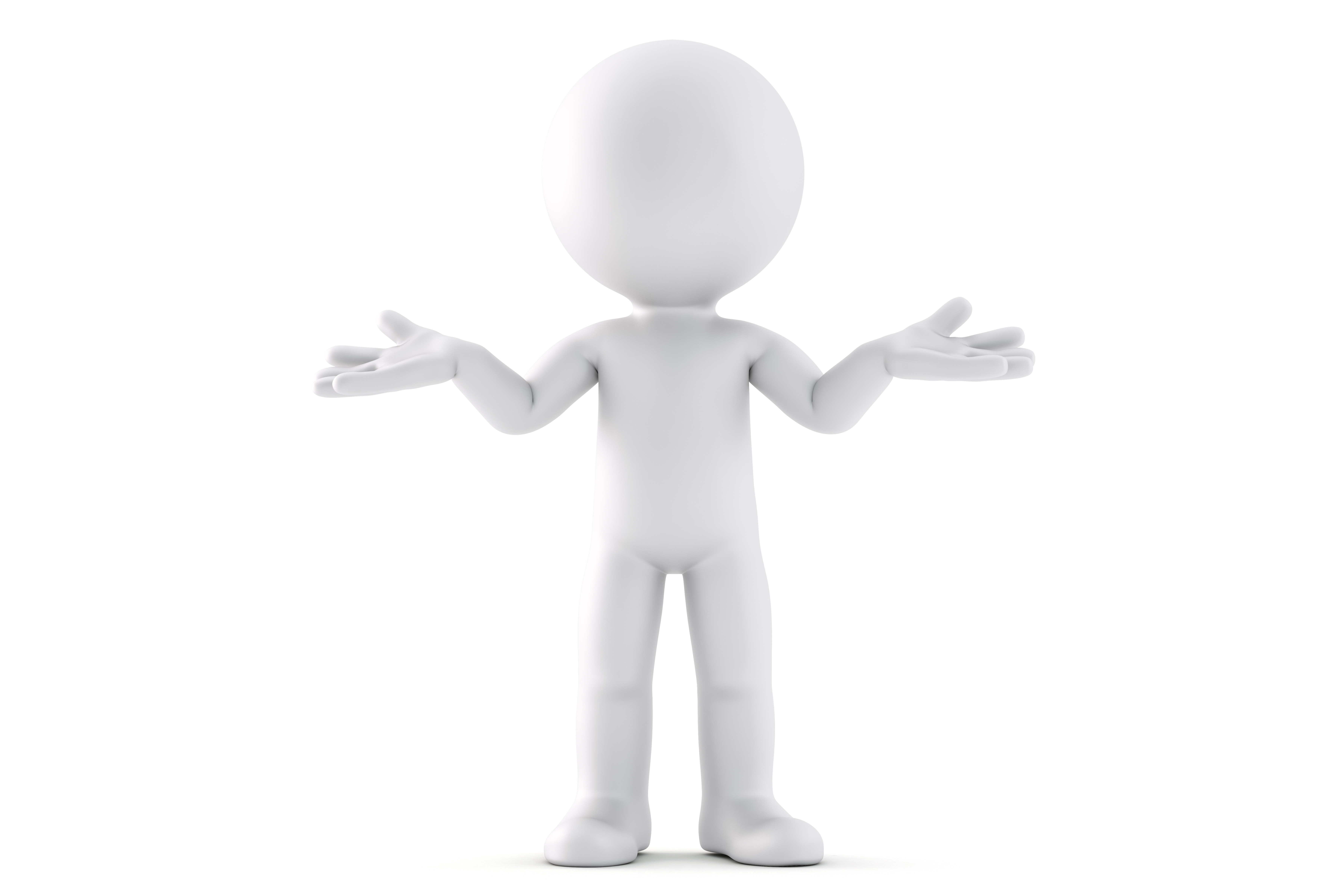 ISA 계좌에 대한 이해 부족이나 궁금증을 표현한 사람 모양의 캐릭터 이미지