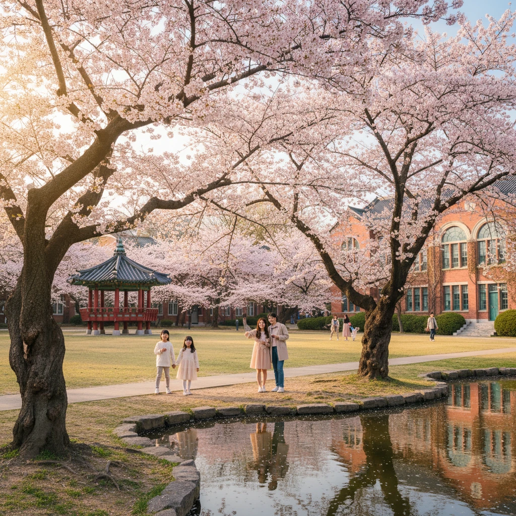 대구 중구 벚꽃 개화일과 만개 시기별..