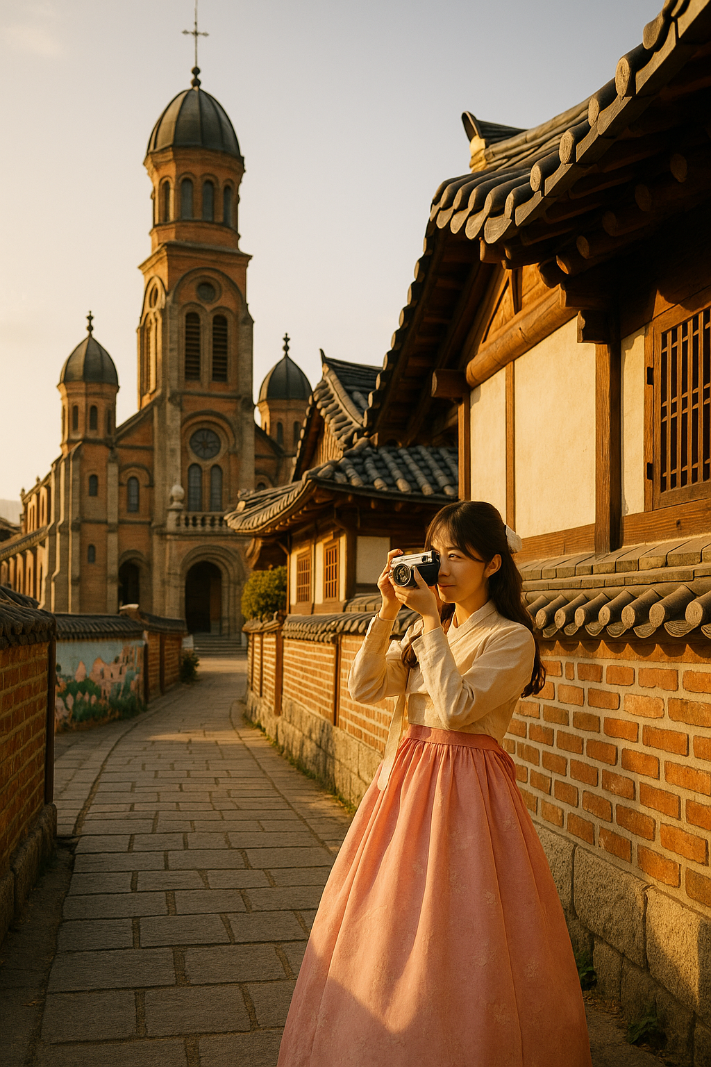 전주 전동성당과 한옥거리 인생샷 명소