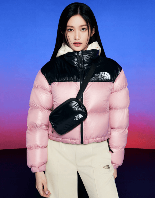 1996-눕시숏패딩-파스텔핑크