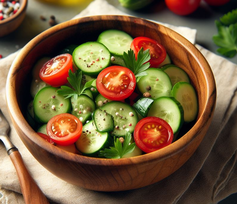 오이와 함께 먹으면 좋은 토마토