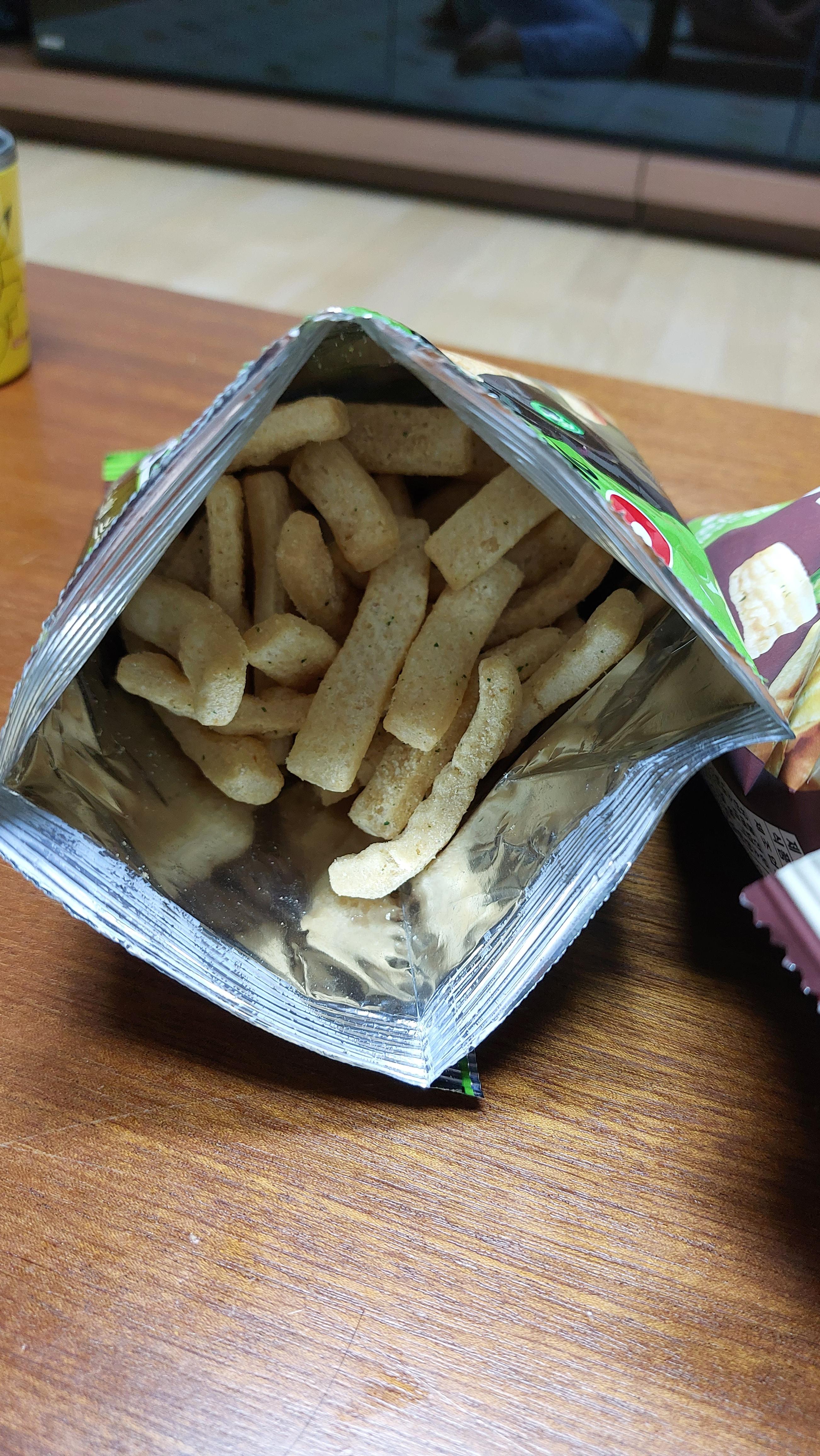 농심 먹태깡 모양