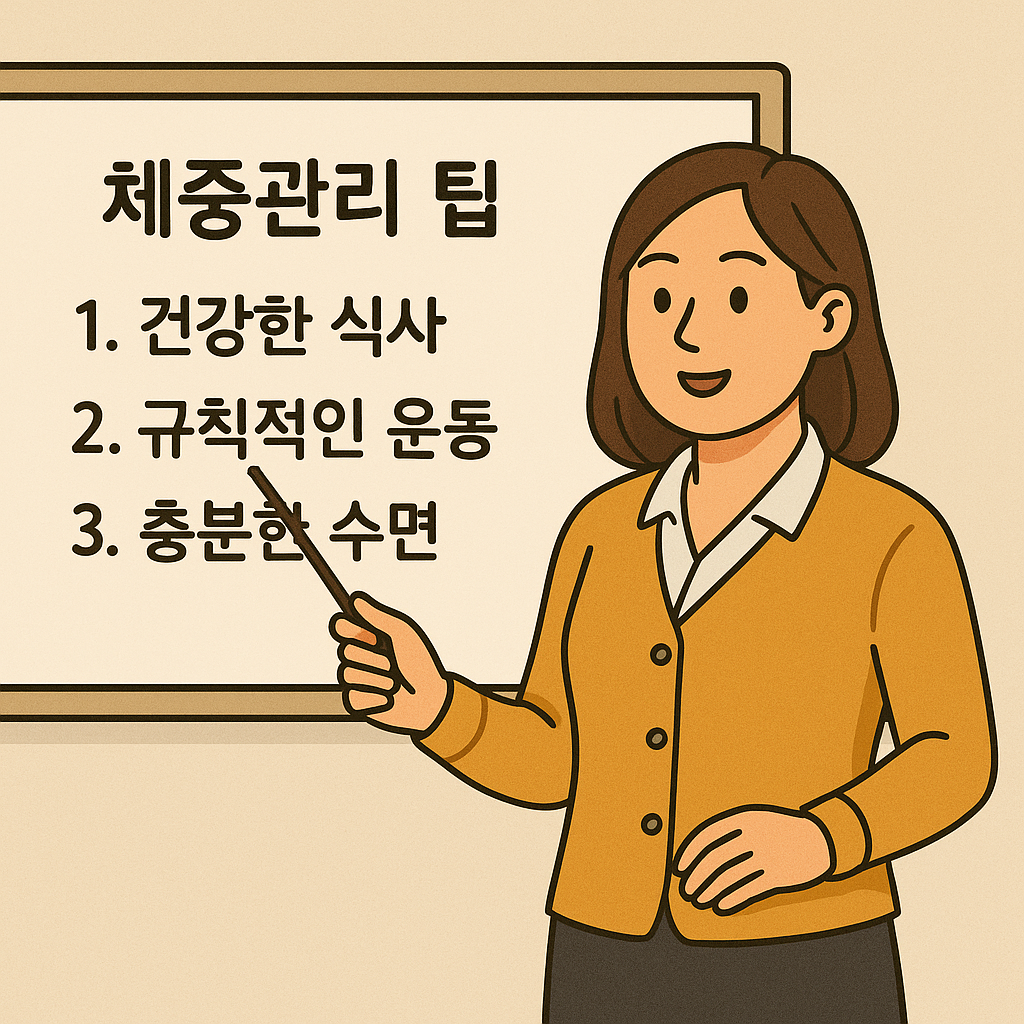 체중관리 팁 관련 사진