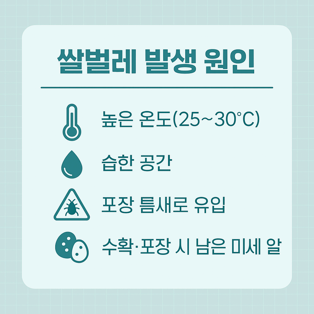 쌀벌레 없애는법