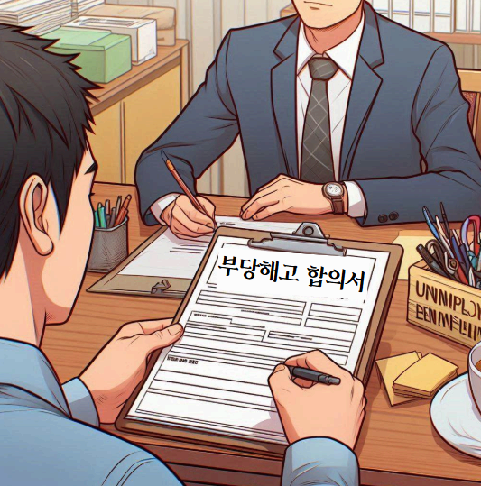 실업급여 받는 중에 부당 해고 합의금을 받았다면