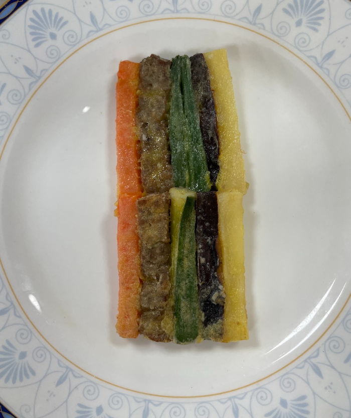 한식조리기능사 실기시험 준비 - 지짐누름적 - 완성 작품