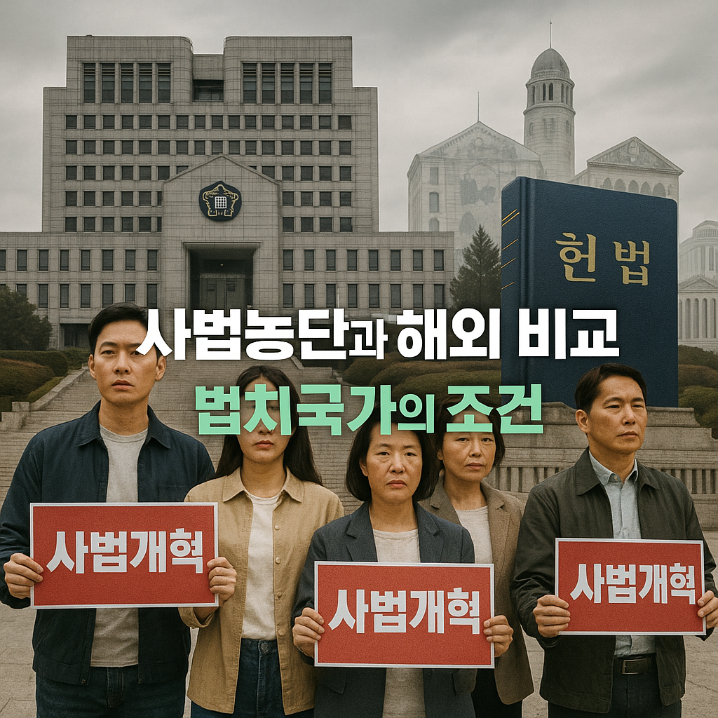 사법농단과 해외 비교, 법치국가의 조건