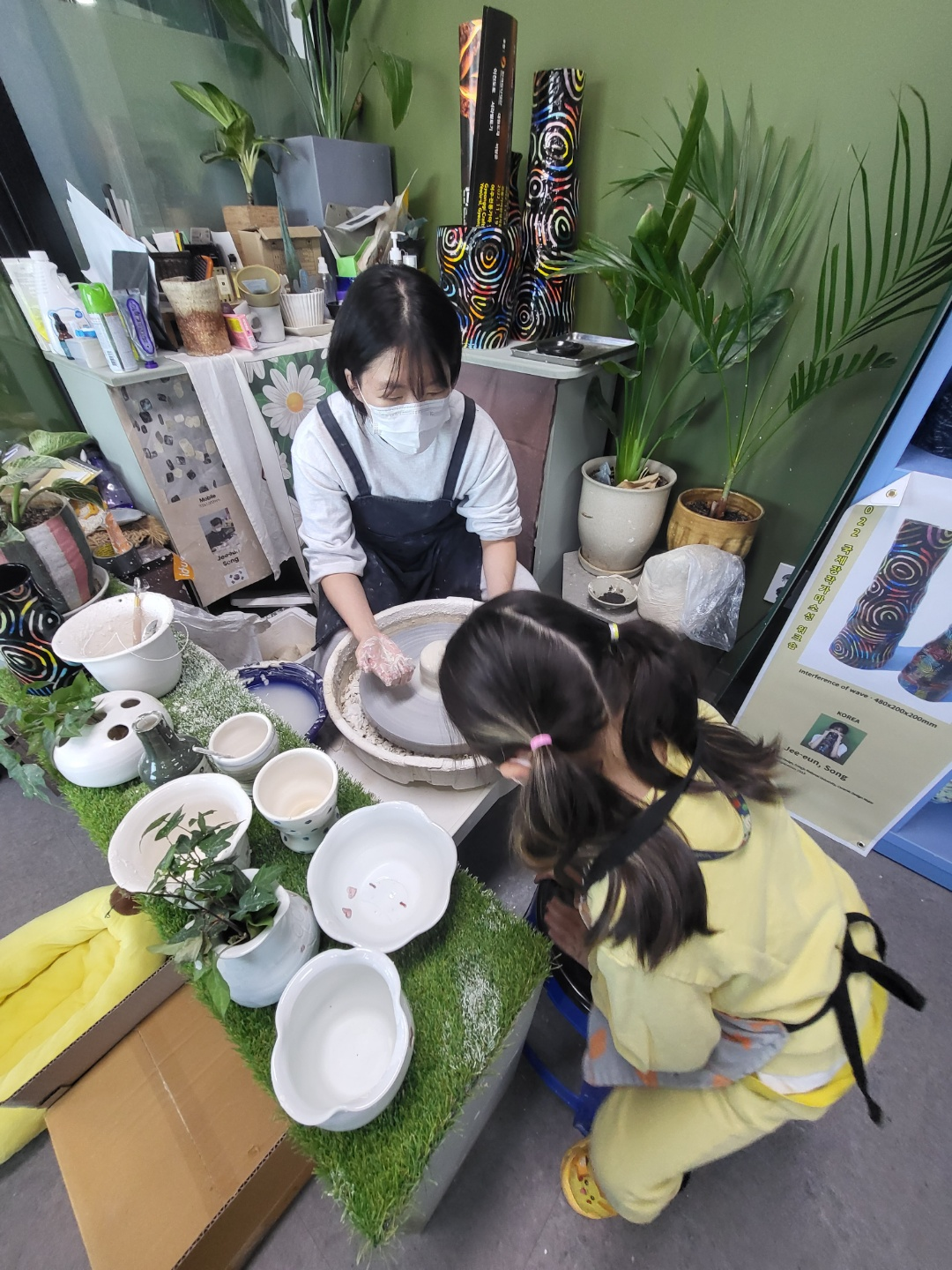 25공방(청주 도자기 공방&amp;#44; 물레 체험)