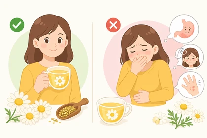 카모마일 하루 섭취량 기준 설명5