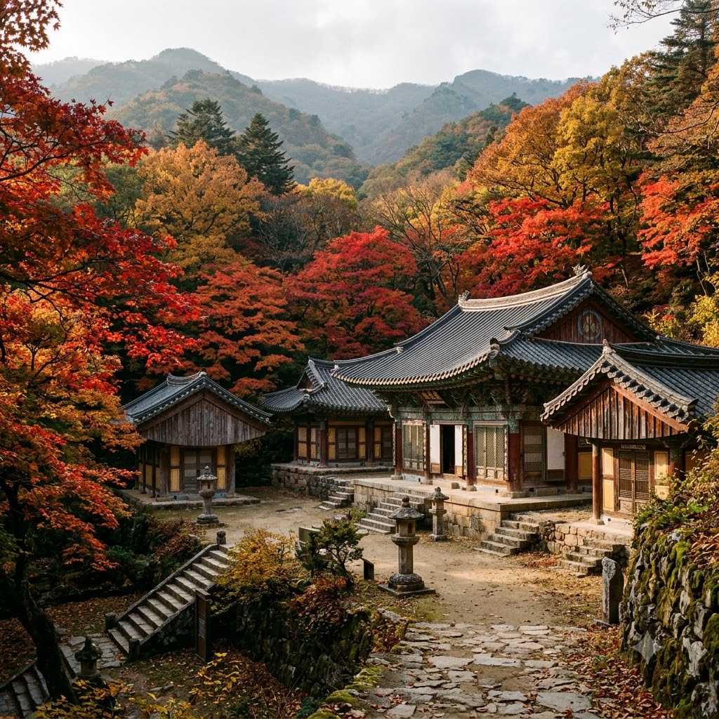 지리산피아골단풍