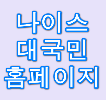 나이스-대국민서비스