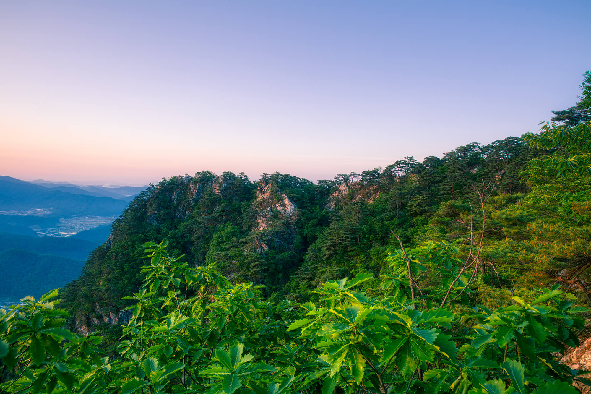 춘천 삼악산 풍경