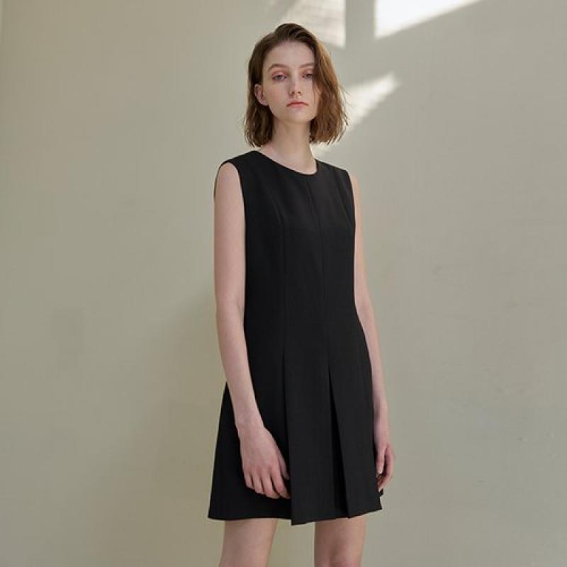 나인 에이미 플리츠 미니 레이어드 원피스 OP-6019