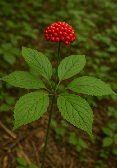 한국 전통 약초의 대표 종류