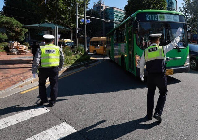 교차로 우회전 일시정지 본격 단속