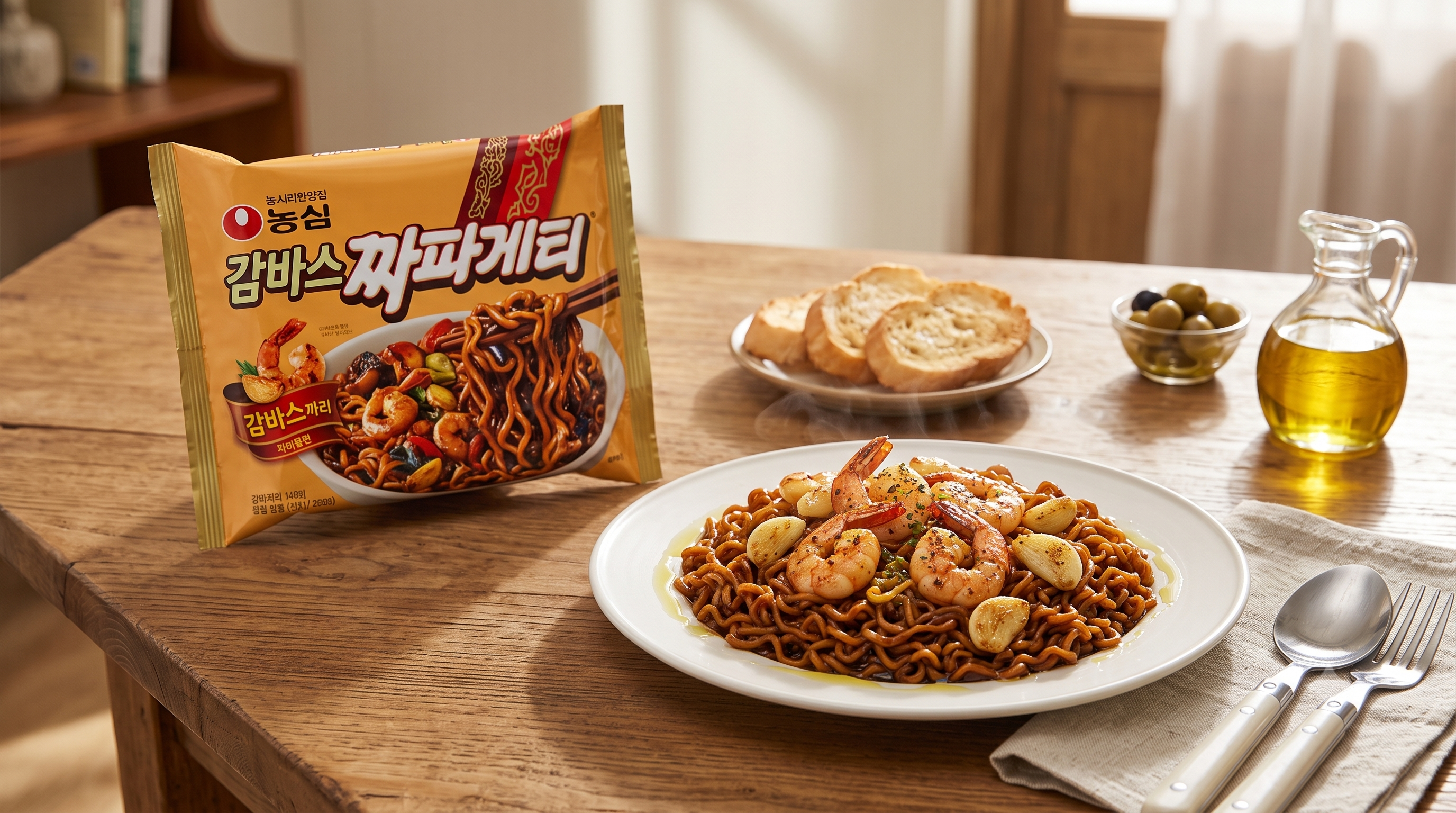 감바스짜파게티
