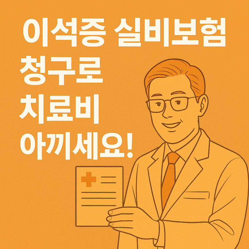 이석증 실비보험 청구로 치료비 아끼세요 블로그 썸네일
