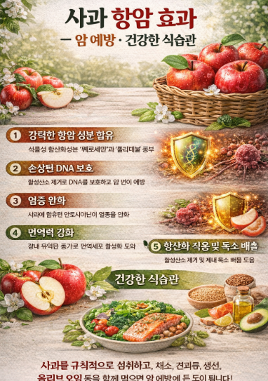 사과 항암 효과