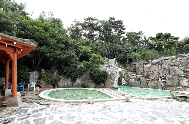 율암온천 숯가마 가족탕 노천탕