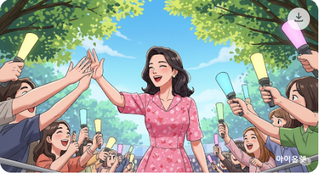 팬덤의 힘과 꾸준함