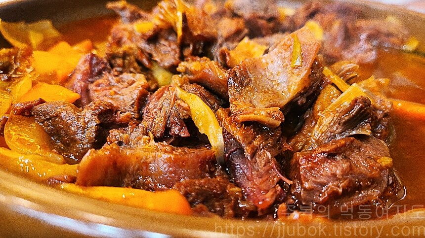 진주옥-왕갈비찜-맛