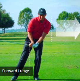 골프 포워드 런지