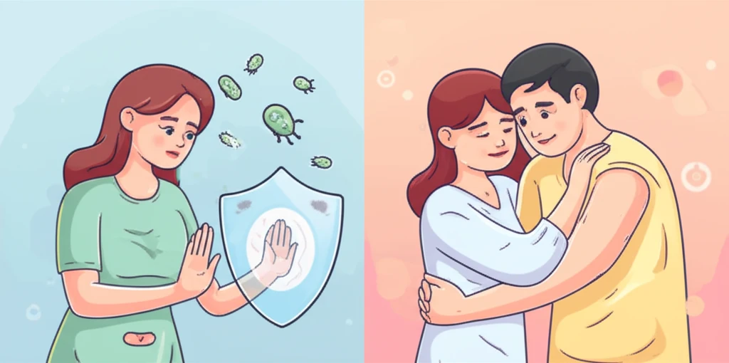 나팔관 조영술 청소 효과 및 검사 후..