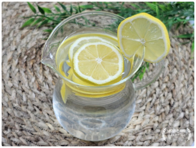 레몬디톡스 다이어트 방법 - 레몬수