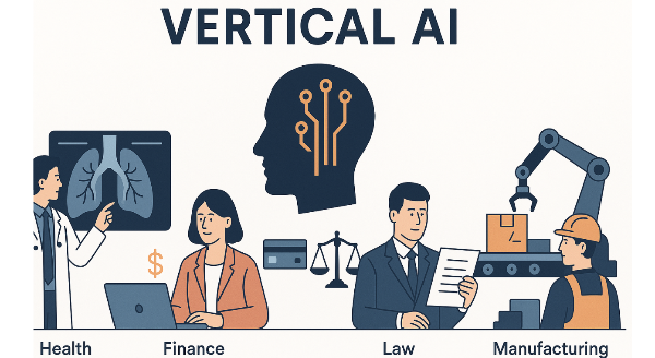 Vertical AI 삽화 이미지