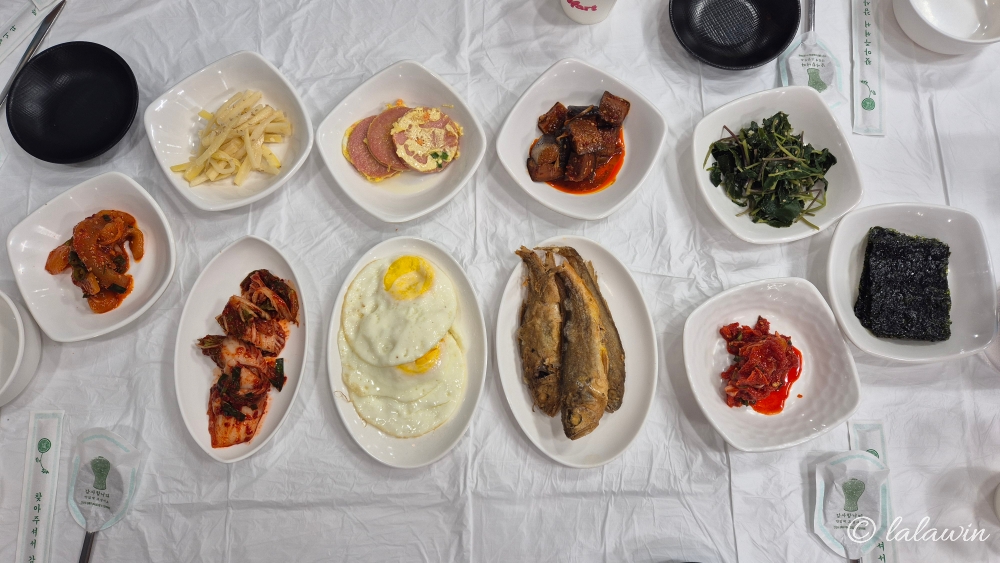 썬일가든 밑반찬, 계란후라이