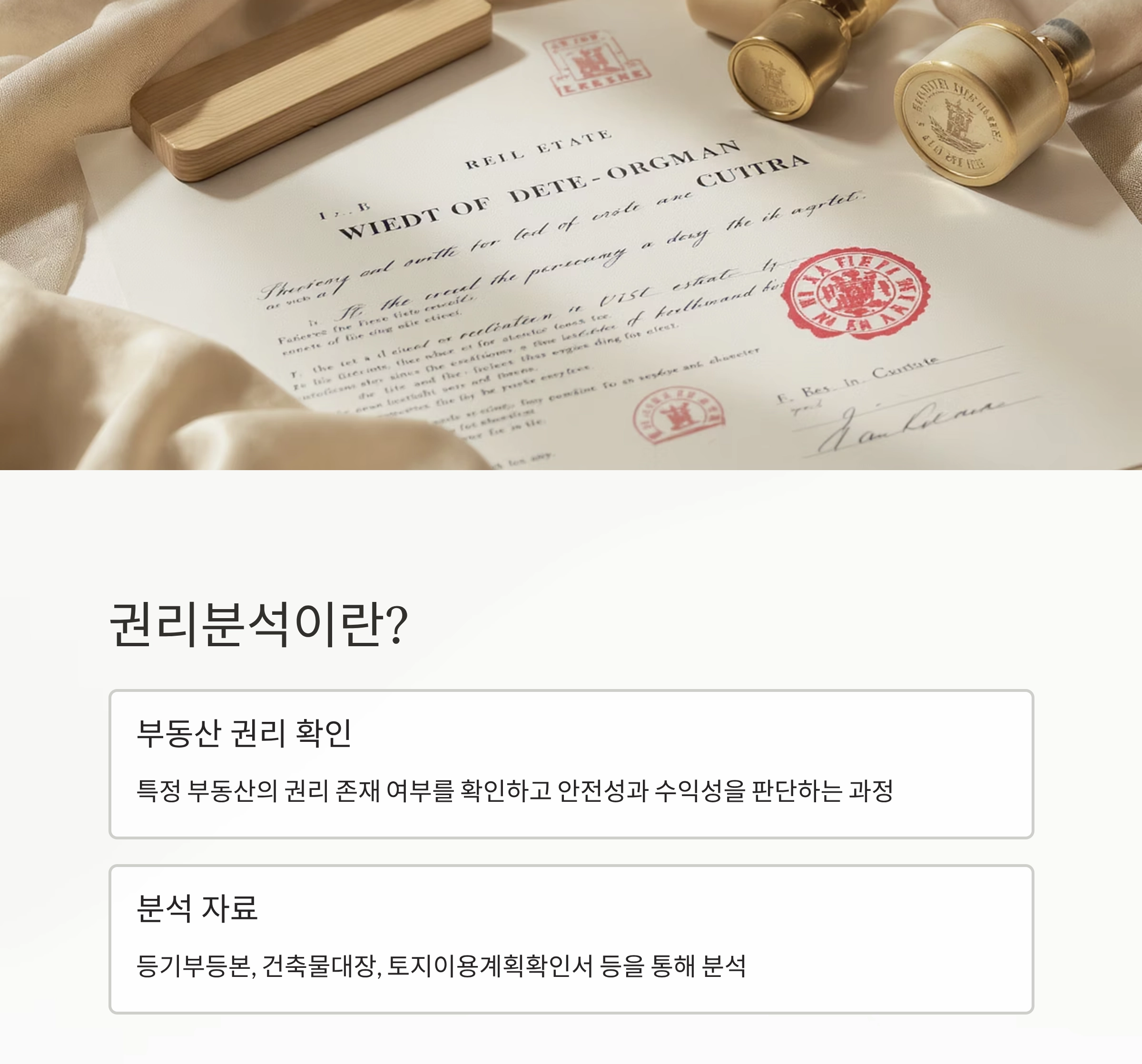 부동산 권리분석, 제대로 아는 방법 총정리