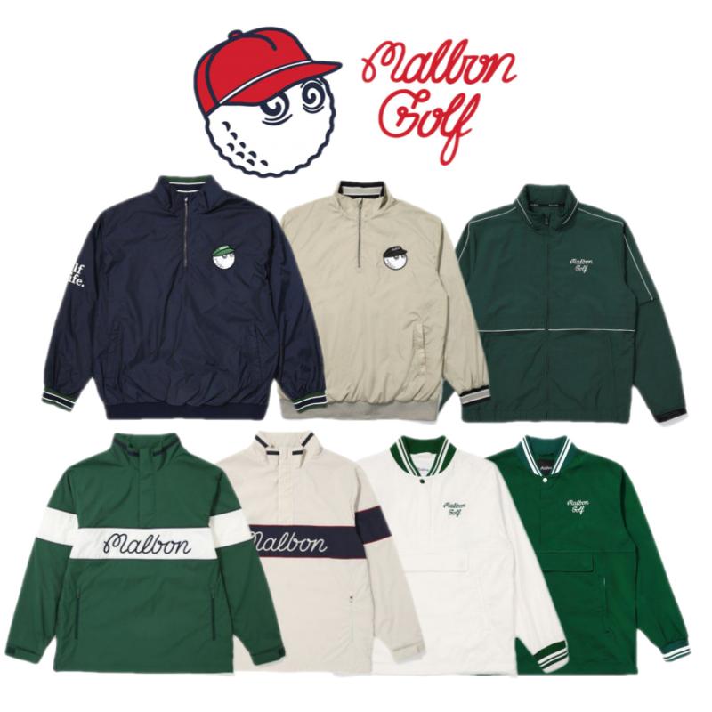 말본골프웨어 아울렛 남성 여성 가을 겨울 골프웨어 아노락 하프집업 자켓 바람막이 피스테