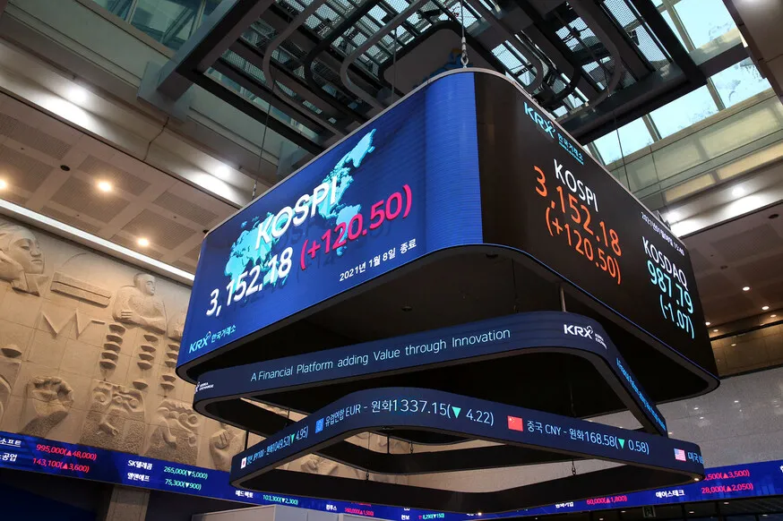 KOSPI 3100이 넘은 사진
