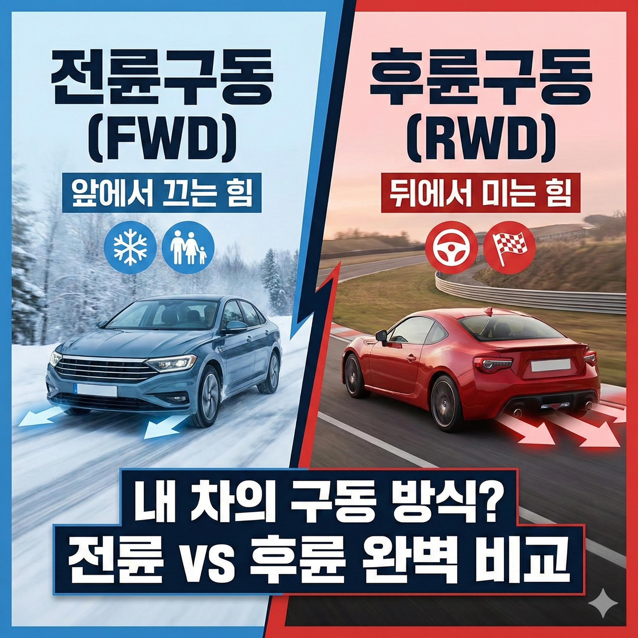 전륜구동과 후륜구동의 차이 당신의 운전 스타일을 바꾸는 선택 기준